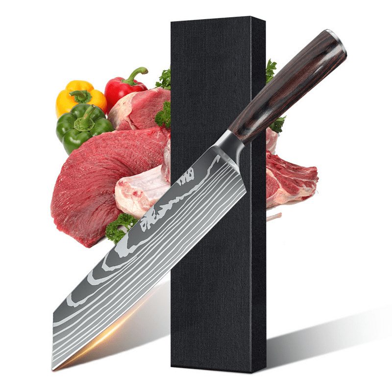 Set van professionele kwaliteit chef-koks messen met elegant design