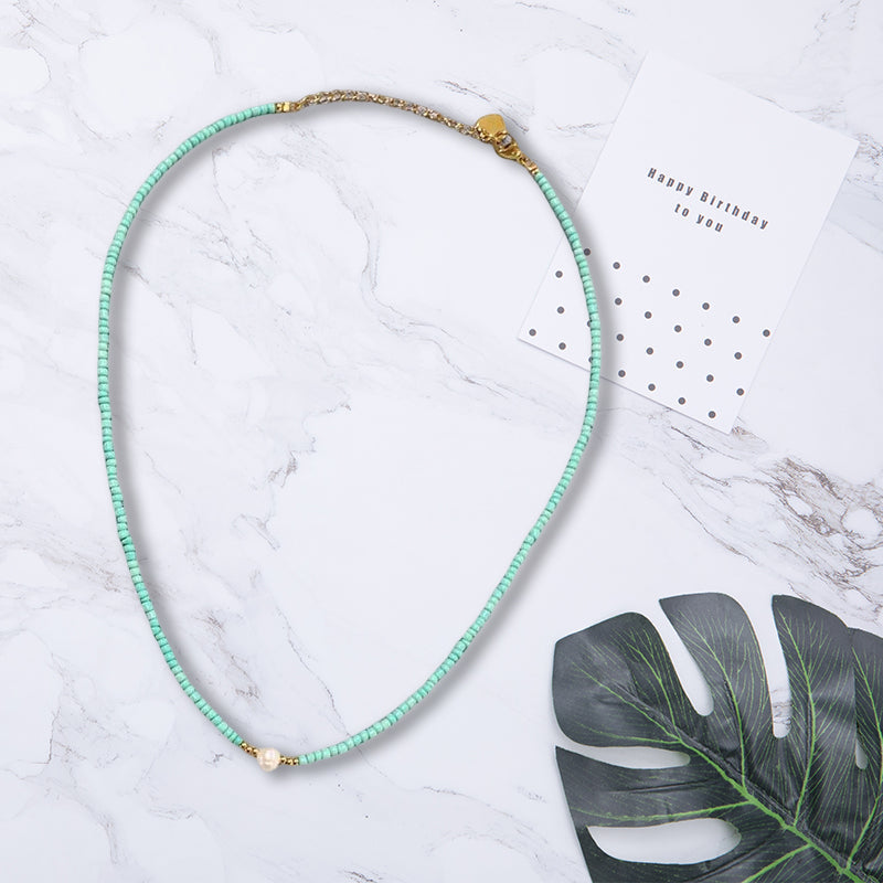 Ketting van zoetwaterparels