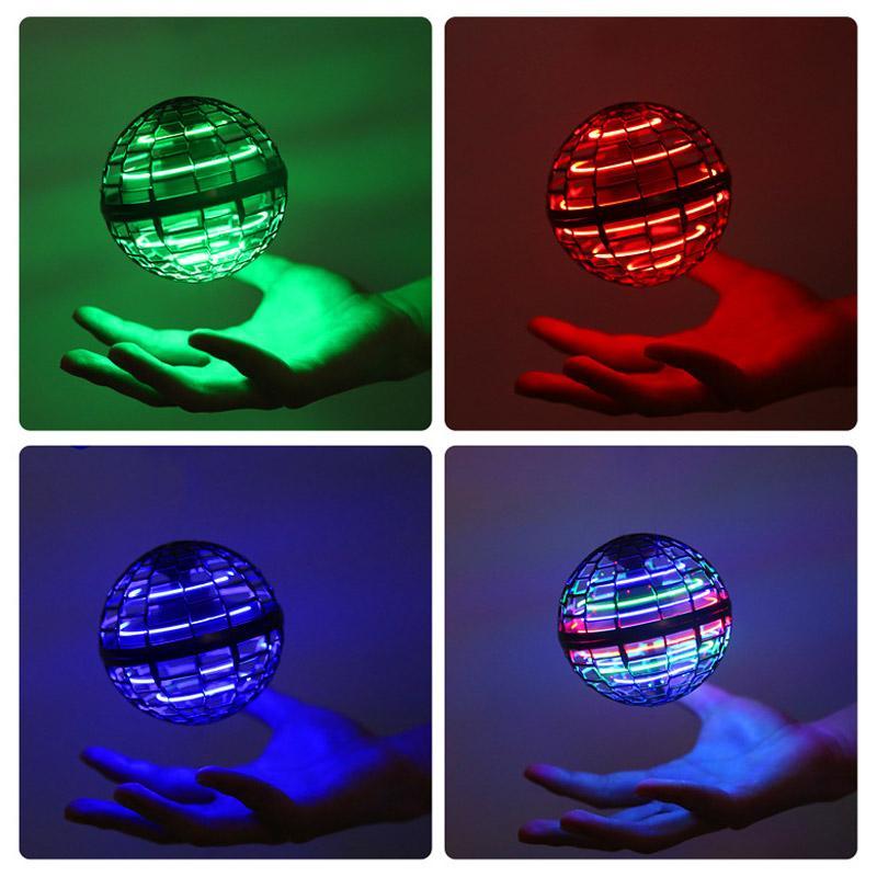 Professionele Hoverball | Vliegende Orb met LED-effecten | Aerodynamisch Bumerang-ontwerp | Breukvast Behuizing | USB-oplaadbaar | Interactief High-Tech Speelgoed