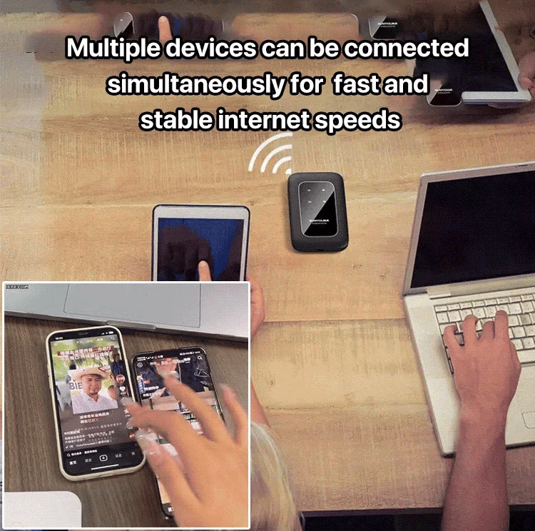 Draagbare 5G-mobielrouter – Snelle en betrouwbare internetverbinding voor onderweg