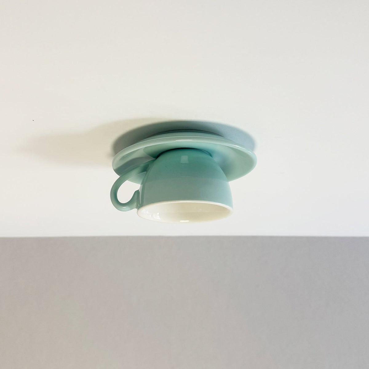 Aria Moderne Koffiekoppen Keramische Flush Plafondverlichting