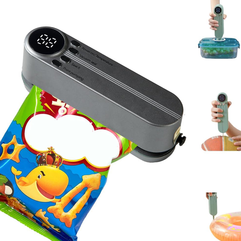 FreshSeal™ | Draadloos Vacumeerapparaat voor Langdurige Voedselversheid