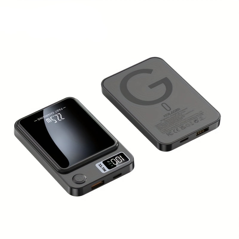 Magnetische Powerbank – Ultra Slim met Super Snelle Draadloze Oplading