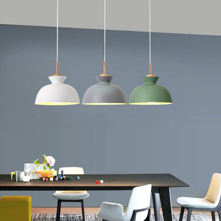 AuroraLite Nordic Hanglamp | Metaalontwerp | 1-Licht | Moderne kleurvarianten