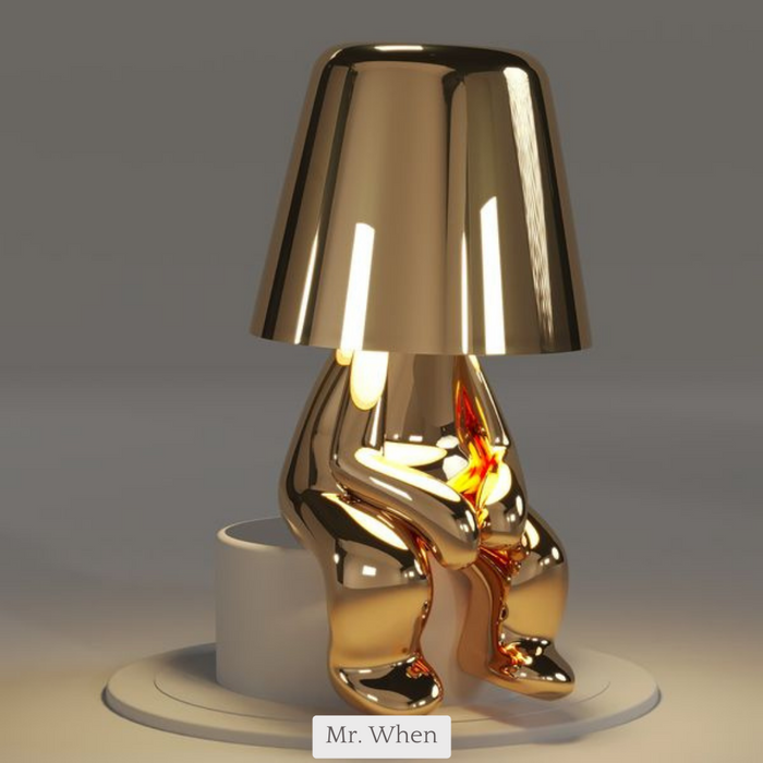 Draadloze Italiaanse Designer Lamp – dimbaar, 25 uur licht & speels design