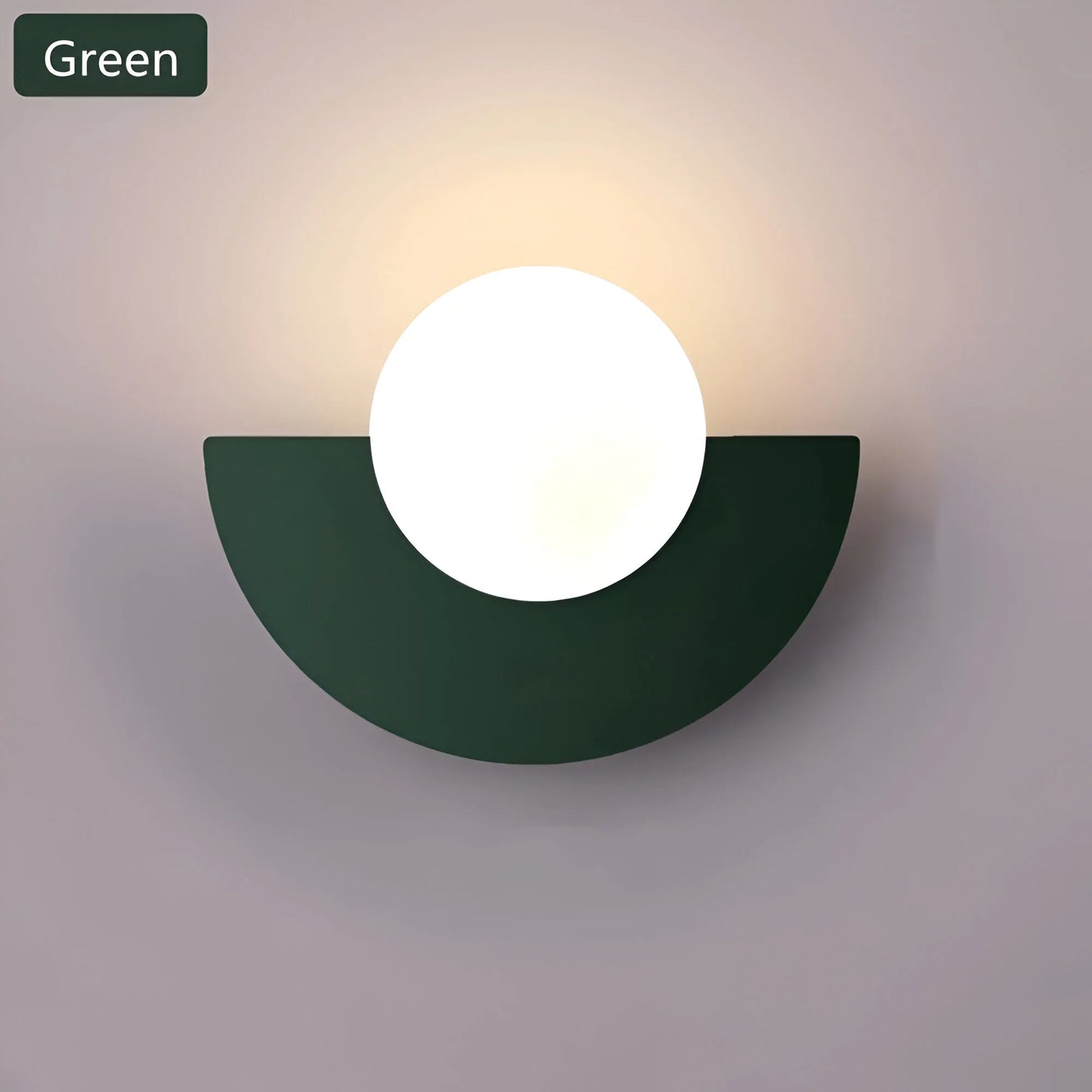 LumiGlow – Moderne Halve Maan Wandlamp