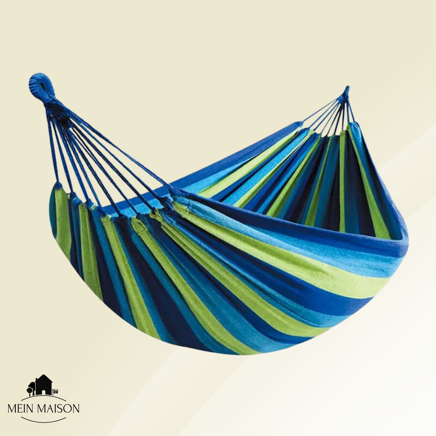 RelaxoLounge Hangmat | Robuust Canvas | Antislip-Design | Draagkracht 200 kg