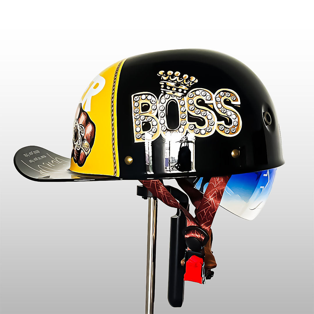Moto Baseball Cap Stijl Helm DOT En ECE Certificering