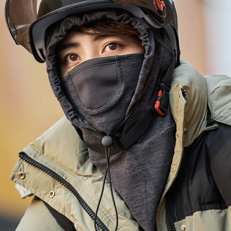 Hooded Face Mask met Nekwarmer voor Fietsen