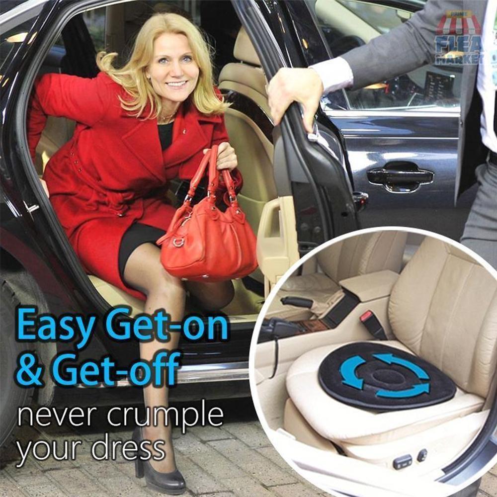 Cuscino Rotaseat 360° Draaibaar | Ergonomisch & Antislip | Voor Auto, Kantoor & Thuis | Rugbeschermer & Comfortabel