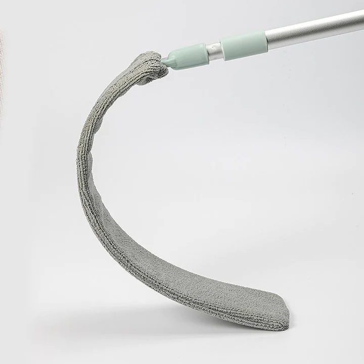 CleanSweep | Flexibele en lange borstel voor stofreiniging