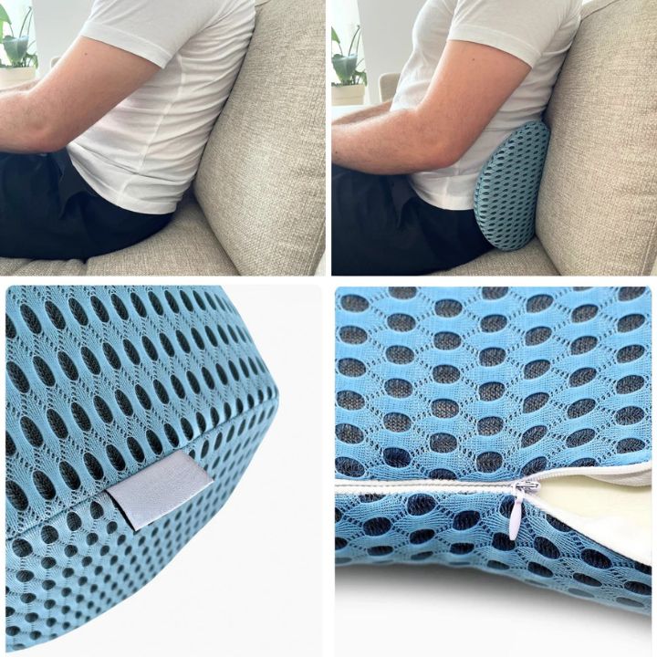 Lendenkussen | Orthopedisch Lendenkussen – Premium Geheugen-Schuim Steunkussen