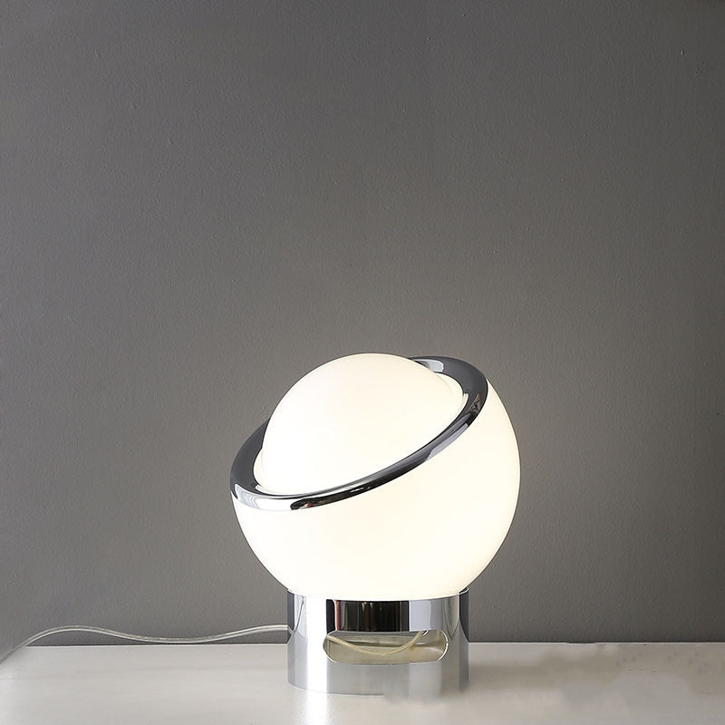 Franse Opale Bauhaus Tafellamp