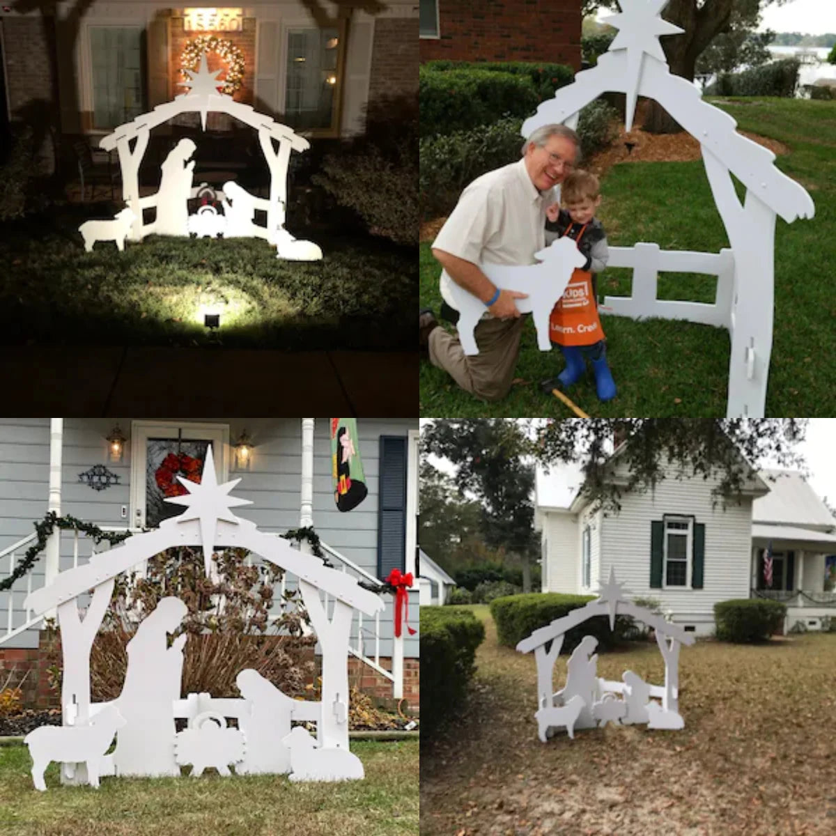 MajesticNativity | Weerbestendige tuinelegantie voor kerstvreugde