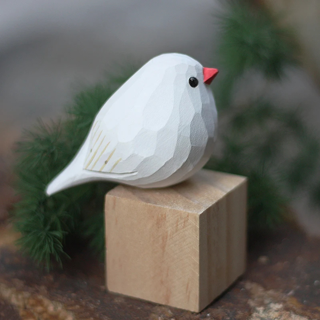 Natuurlijke Vreugde Vogelfiguur ter Verbetering van uw Interieur