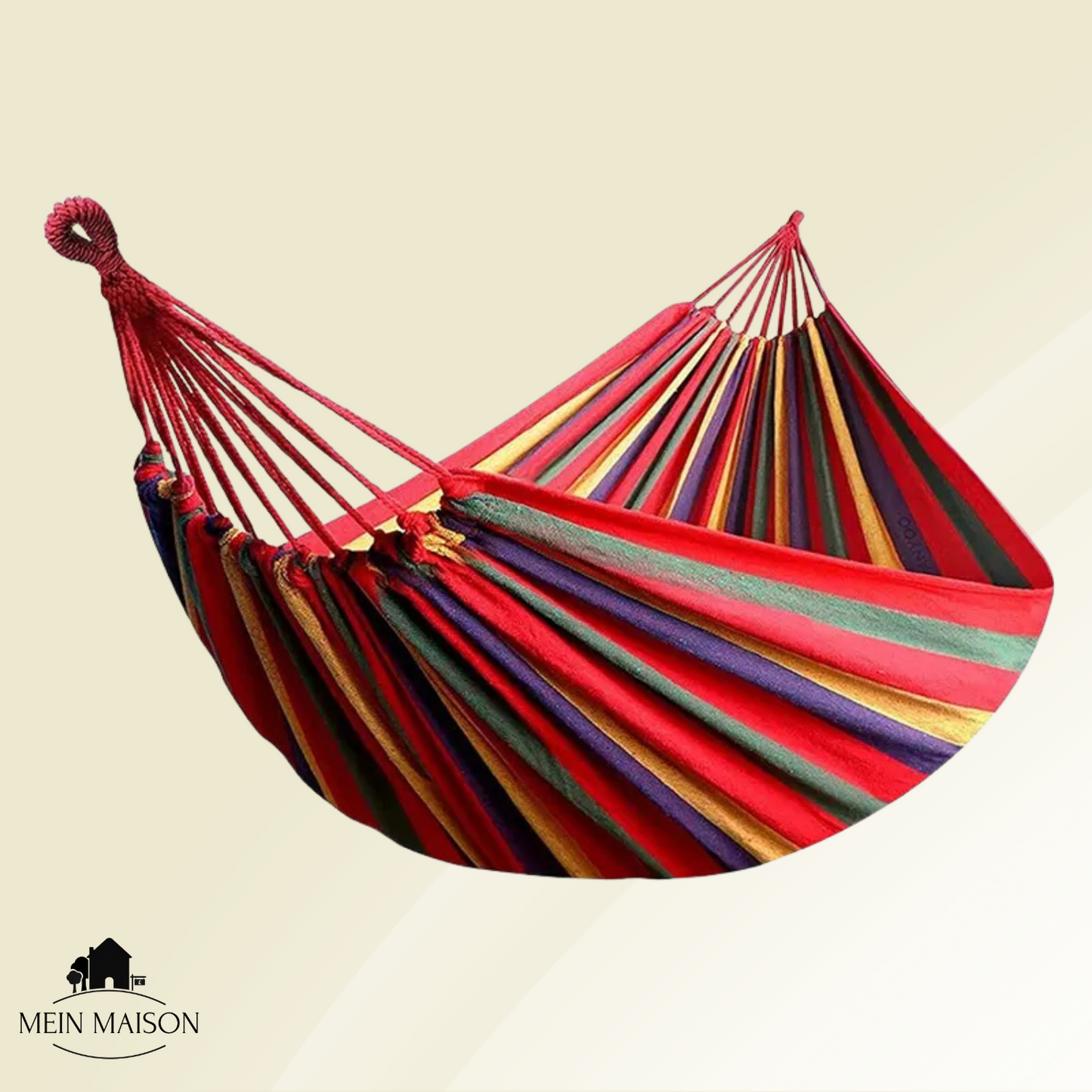 RelaxoLounge Hangmat | Robuust Canvas | Antislip-Design | Draagkracht 200 kg