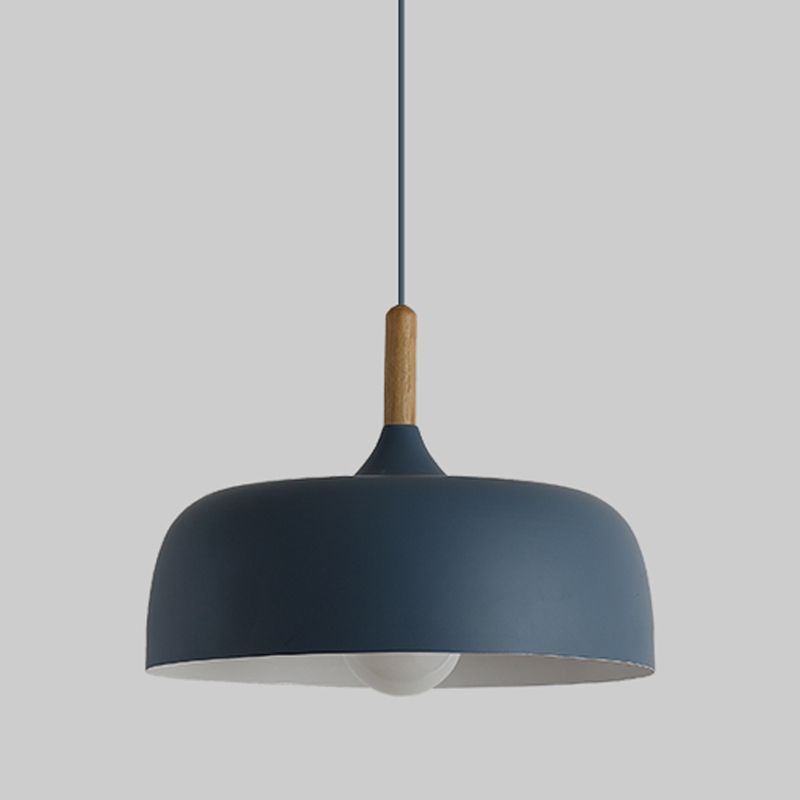 Arisha Minimalistische LED Hanglamp Zwart/Wit/Blauw/ Metaal Slaapkamer