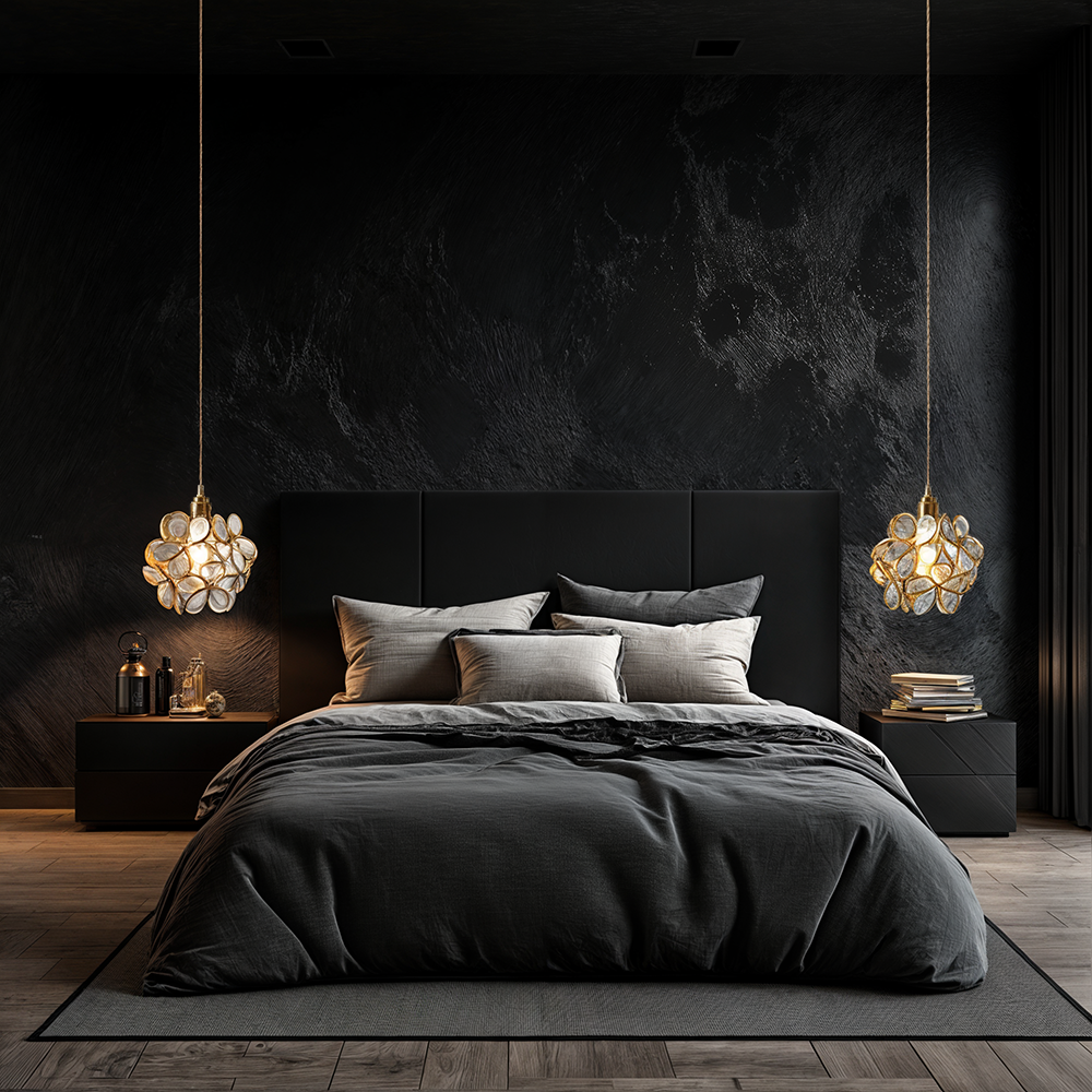 Bloeiende Nordic Bloem Glas Hanglamp