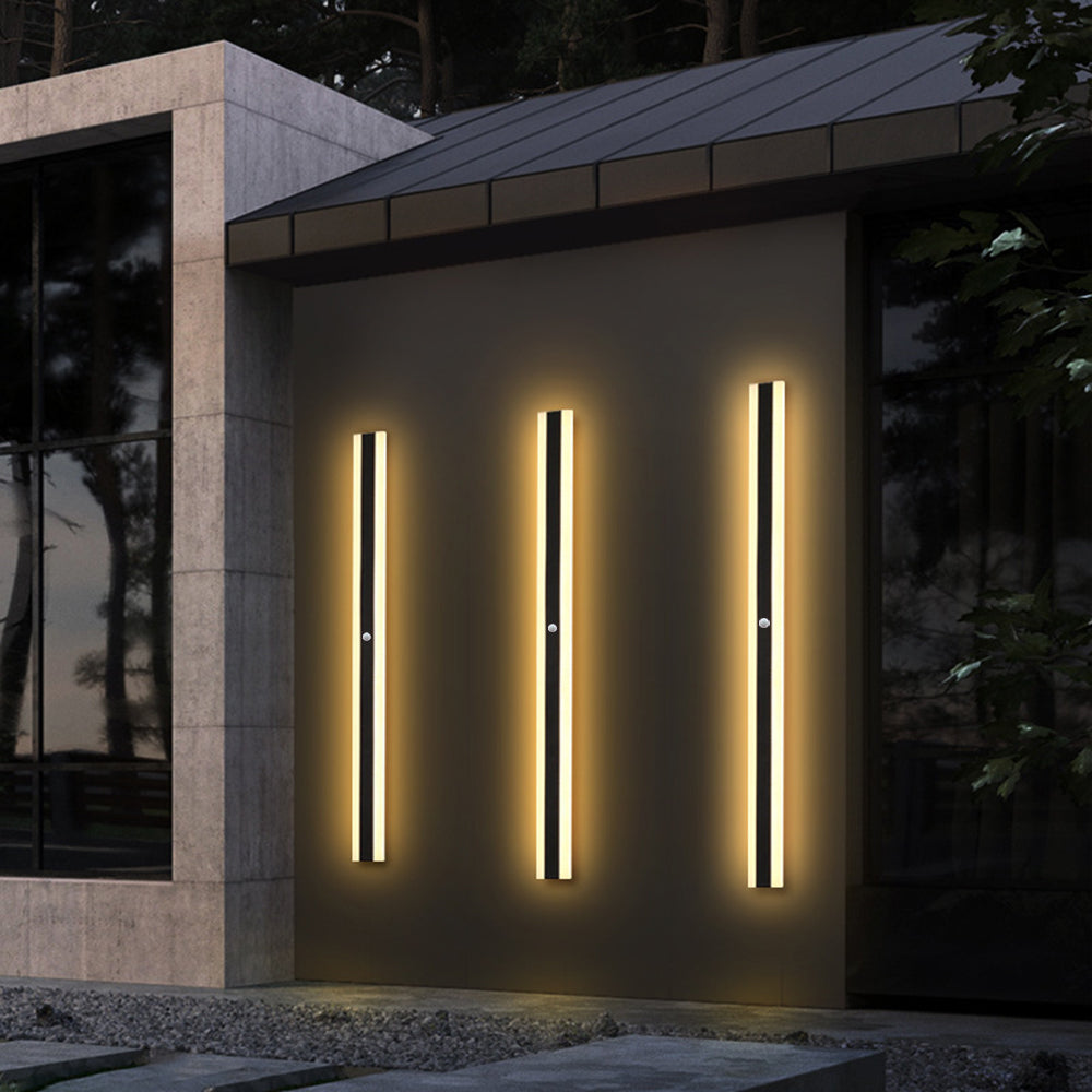 Arisha Moderne Lineaire Buitenwandlamp Metaal Acryl Tuin Gang