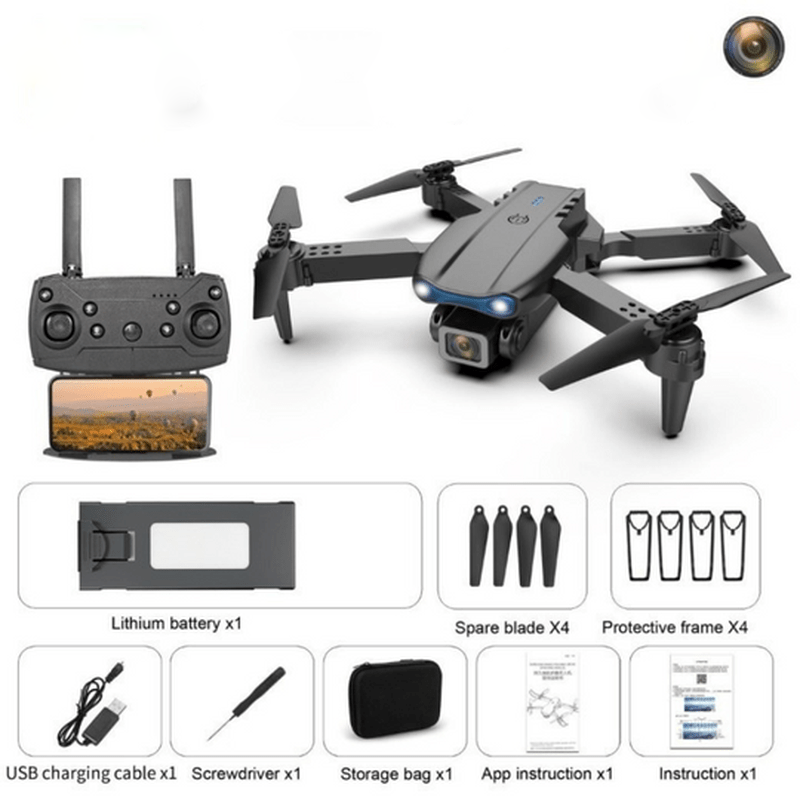 Brehn | AeroPro - Drone met 4K UHD-camera en lange batterijduur