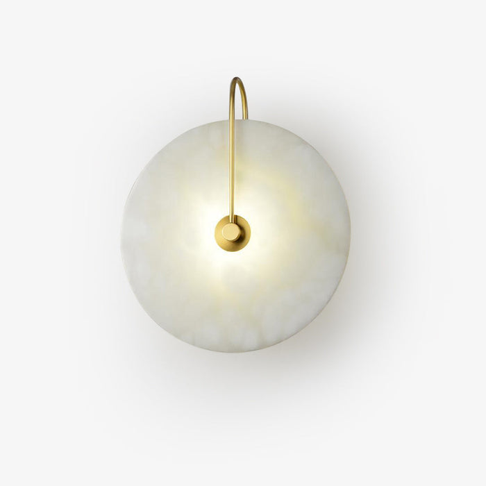 LED Wandlamp van Alabaster – Elegant en Rust in het Licht