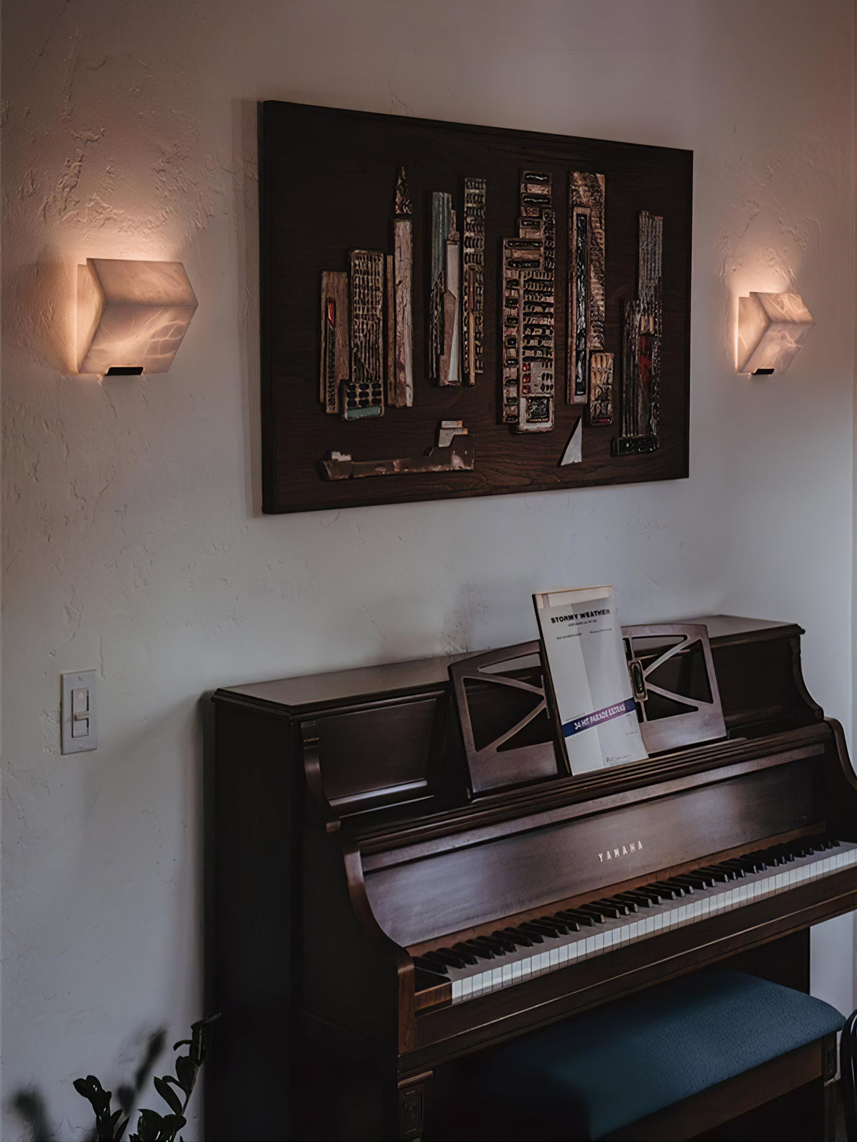Vimiryra Alabaster Wandlamp