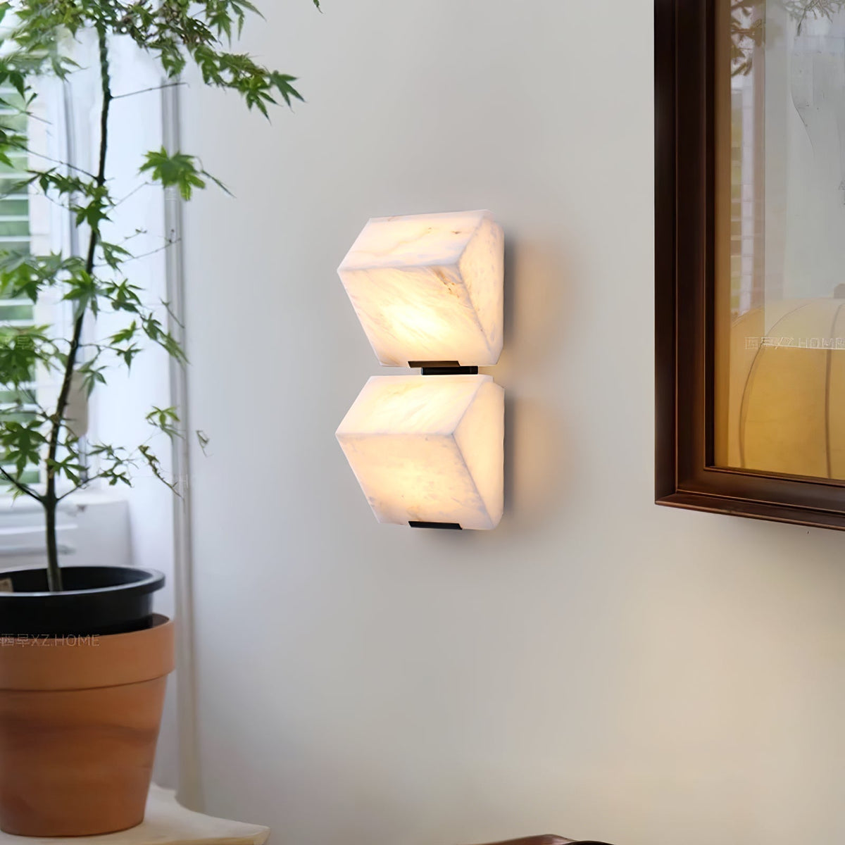 Vimiryra Alabaster Wandlamp