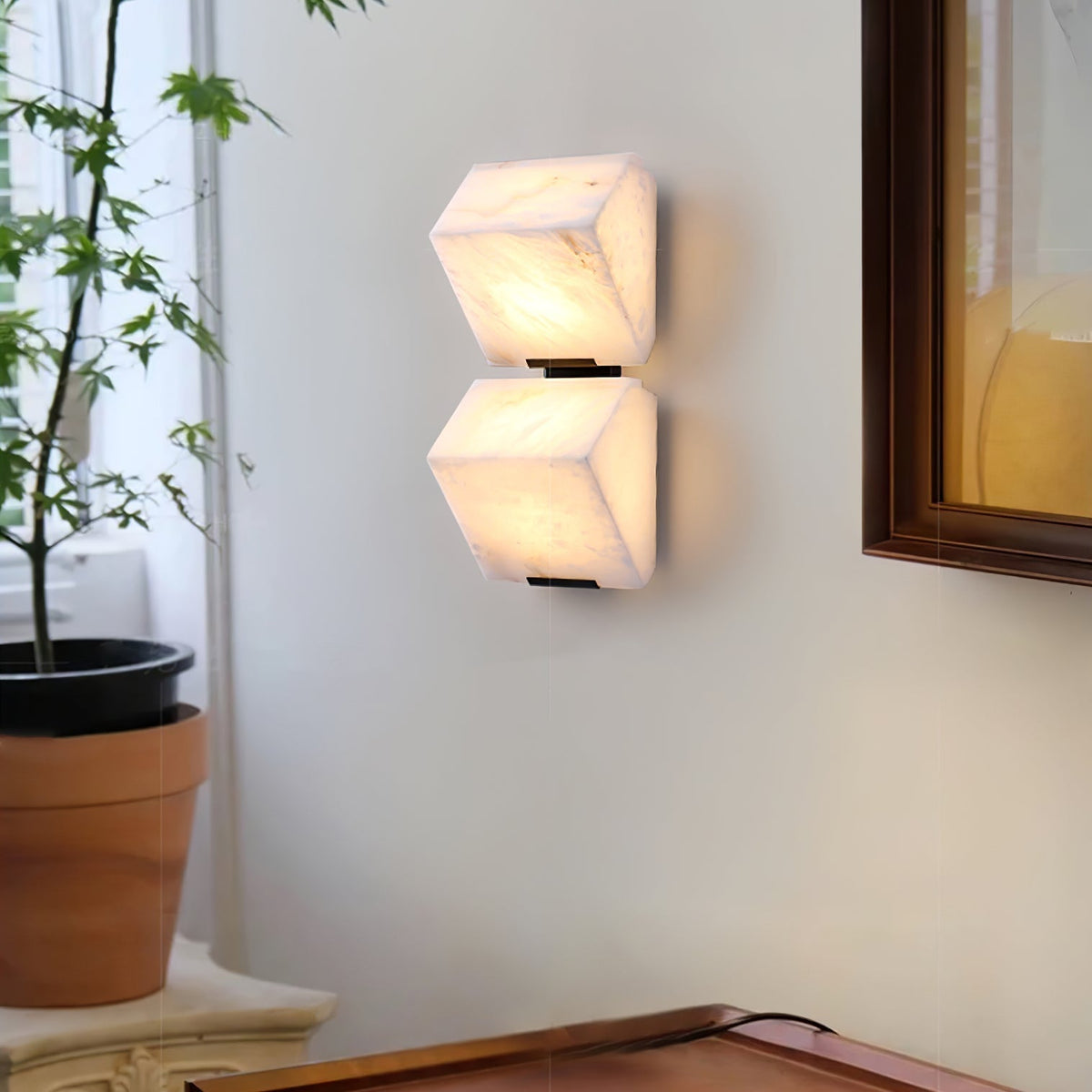 Vimiryra Alabaster Wandlamp