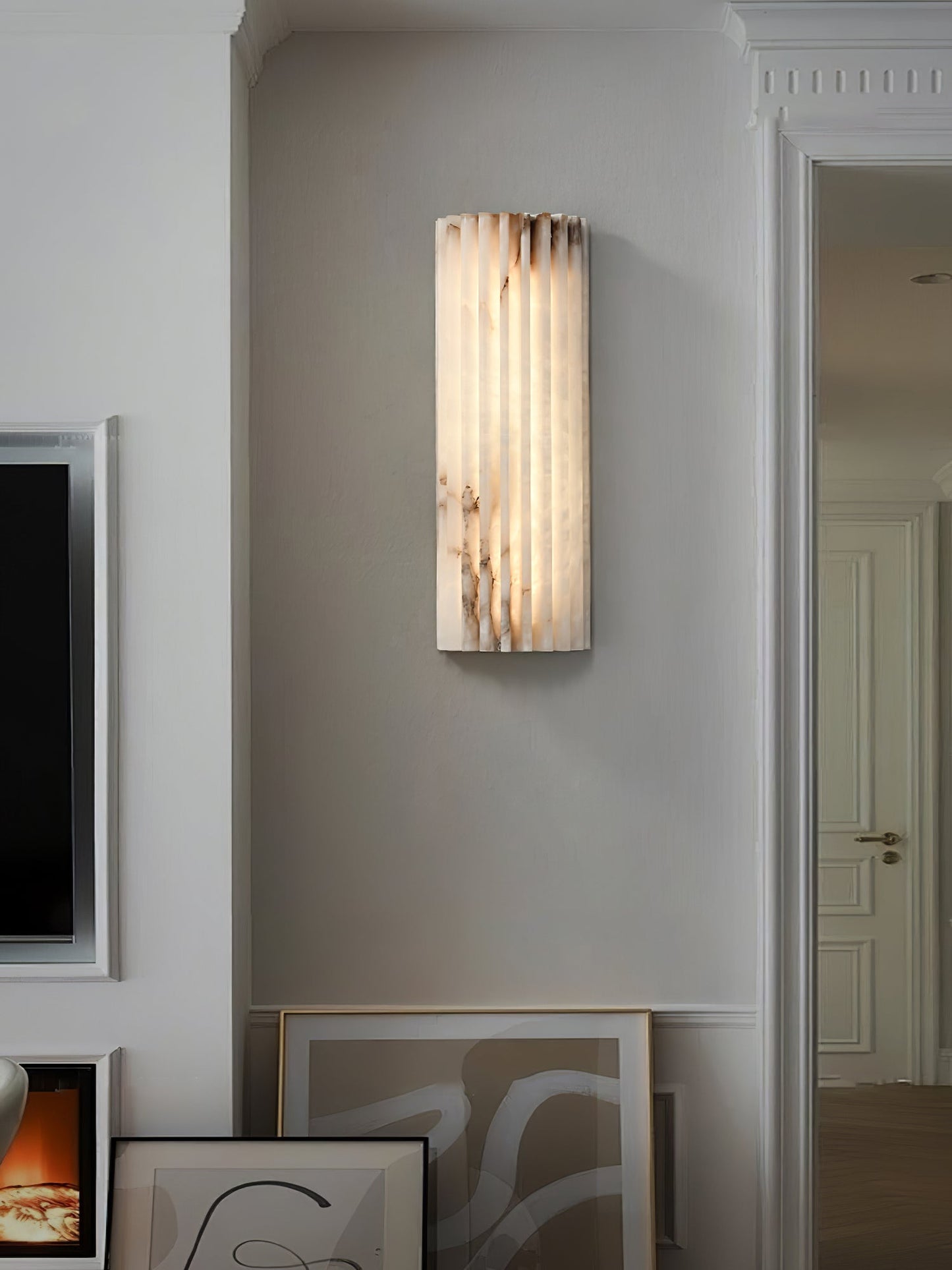 Orcarion Wandlamp van Albast