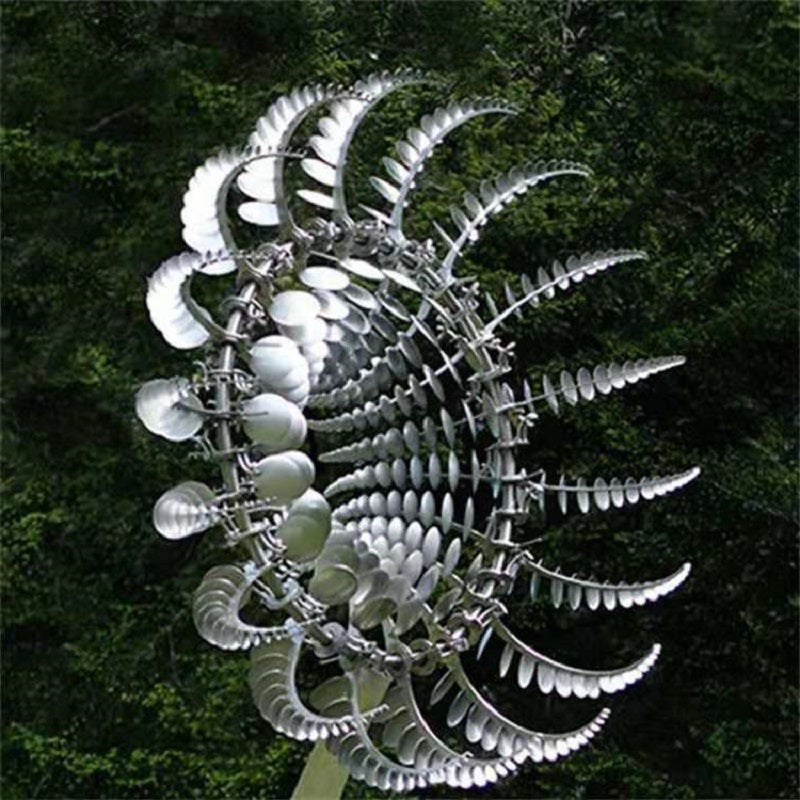 Roestbestendige Kinetische Metalen Windspinner Voor Buiten Tuin Decoratie