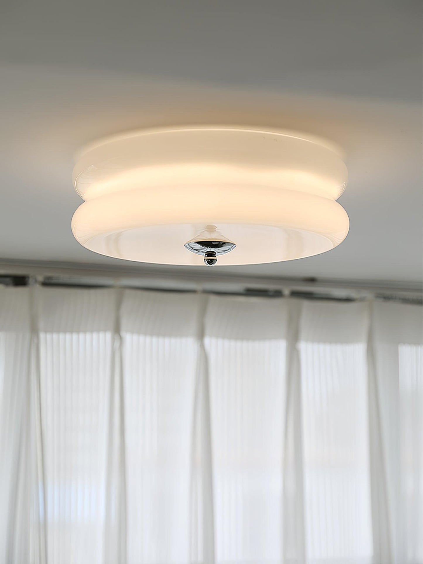 Lustra Plafondlamp Art Déco Vintage Glas