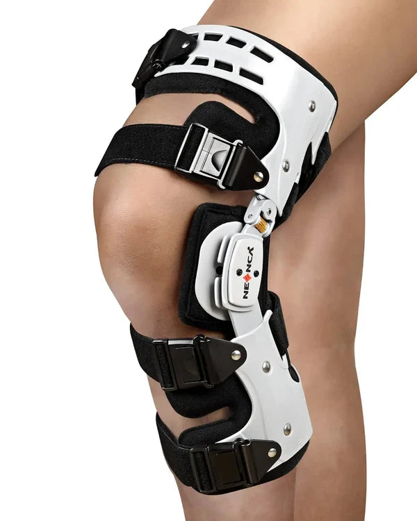 Ontlastingskniebrace Van KneeCare Pro Voor Mediale En Laterale Ondersteuning