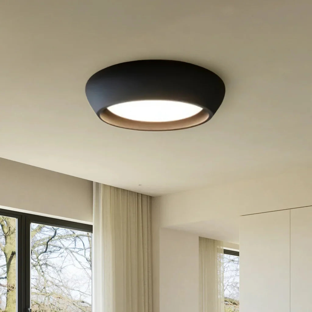 Astoria Minimalistische Cement Plafondlamp