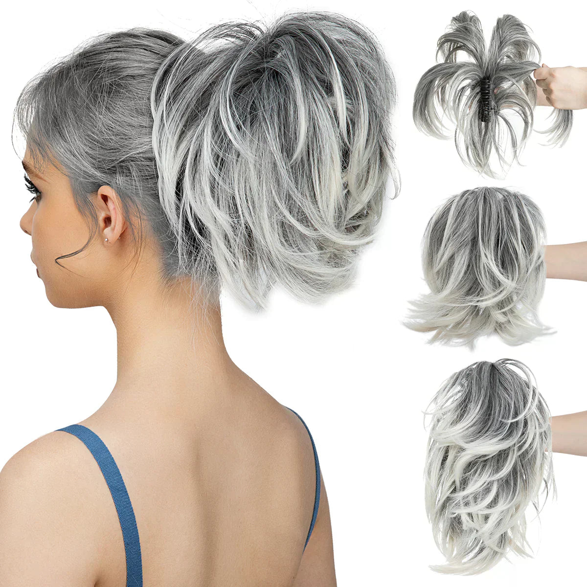 1+1 Gratis | DIY Bun Haaraccessoire™ | Comfortabele en verstelbare pasvorm