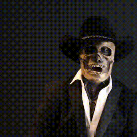DREADSKULL – Realistische skelettenmasker met hoed voor de ultieme Halloween-transformatie