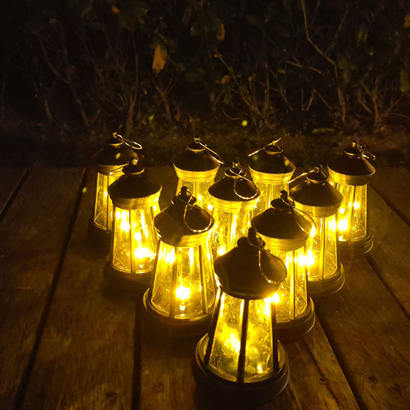 Moderne Minimalistische Waterdichte Zonne-Leuchttoren IJzer Acryl LED Camping Buitenlicht Landschapsverlichting Voor Tuin | Brehn