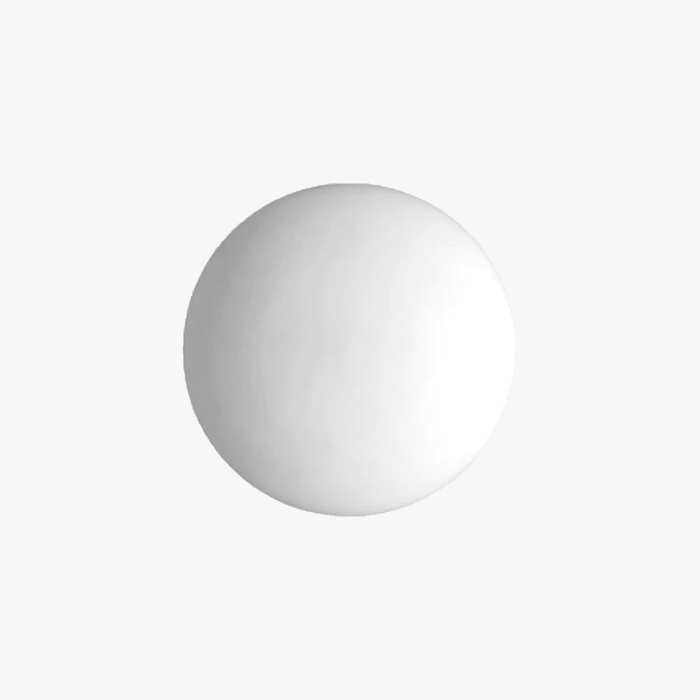 Valentina Moderne Globe Vorm Vanity Metaal Glas LED Wandlamp