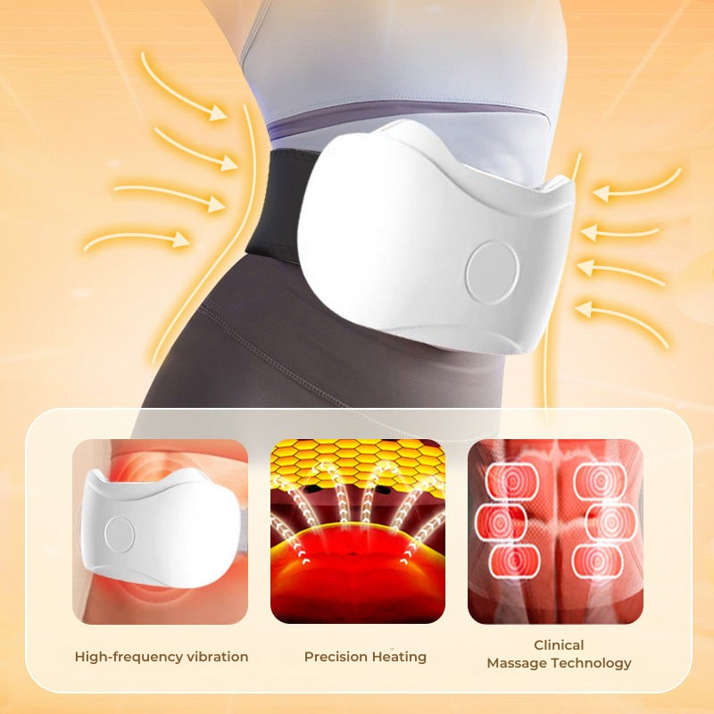 Buikmassage | Massageapparaat met warmte en vibratie | Bevordert de spijsvertering | CoreVibe
