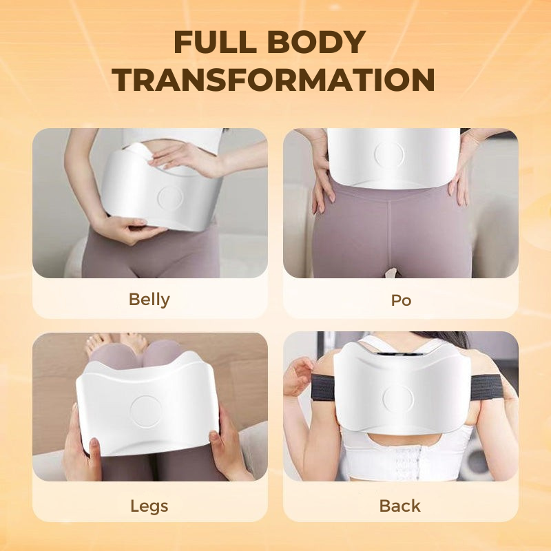 Buikmassage | Massageapparaat met warmte en vibratie | Bevordert de spijsvertering | CoreVibe