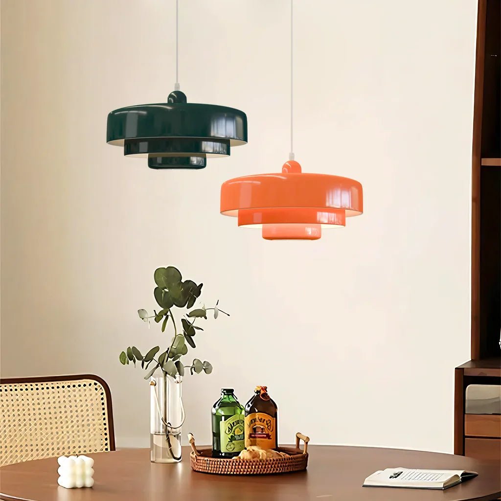 TRILORA – Elegante Driefase Hanglamp in Macaron Kleuren