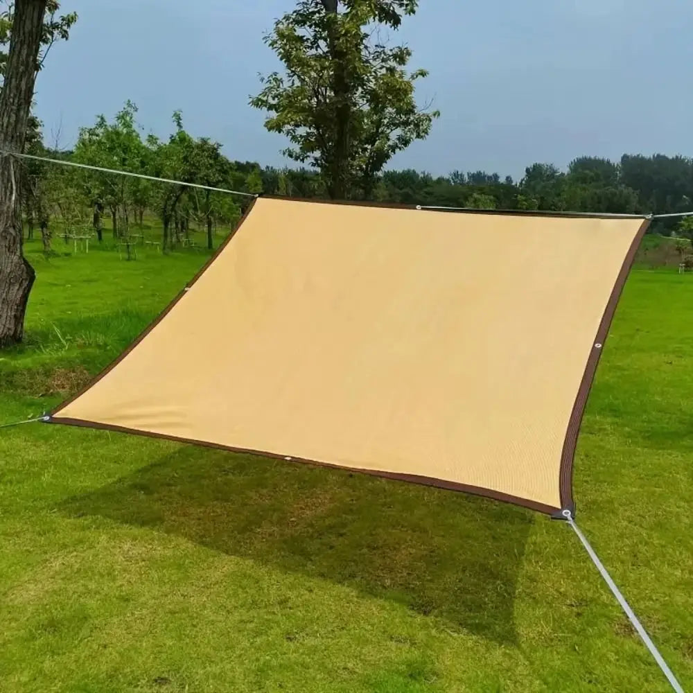 Zonneschermnet voor de tuin – robuust HDPE-weefsel met 90% UV-bescherming
