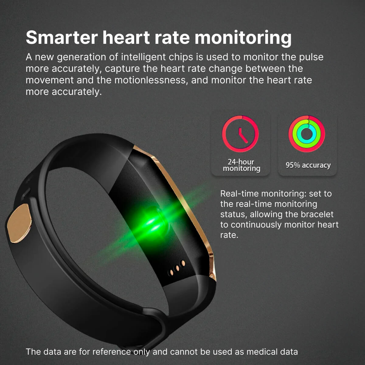VitaTrack Gezondheidsmetrics Smartwatch Met Activiteiten Tracking