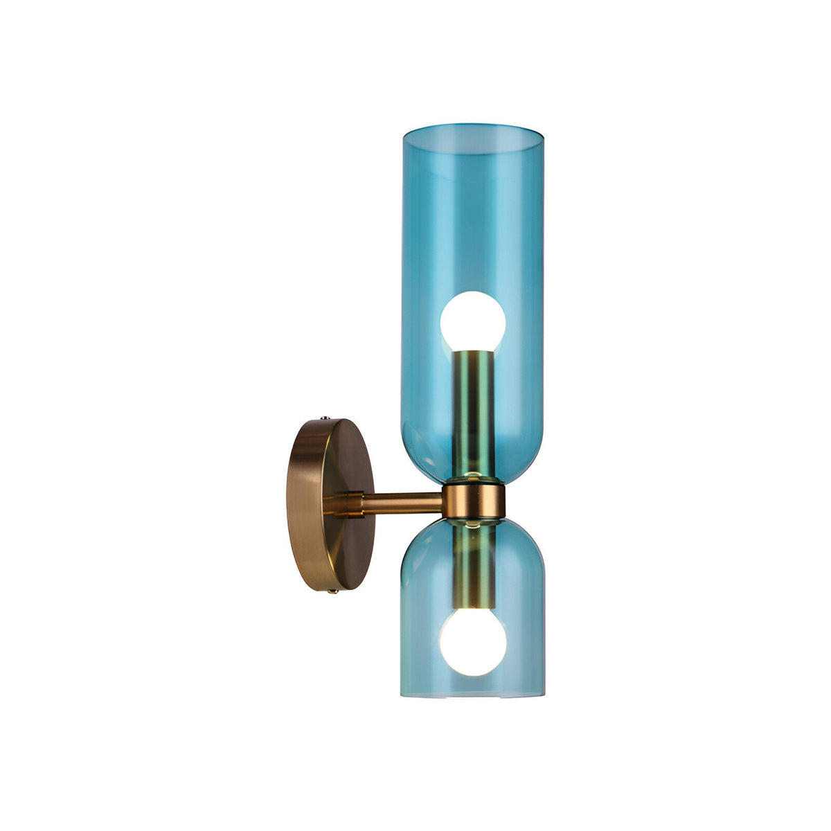 Velora Nordic Dubbele Glazen Wandlamp