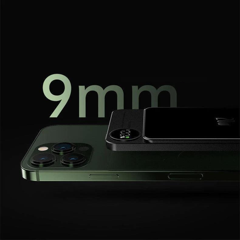SlimCharge – Magnetische Powerbank met LED-display & Snelladen