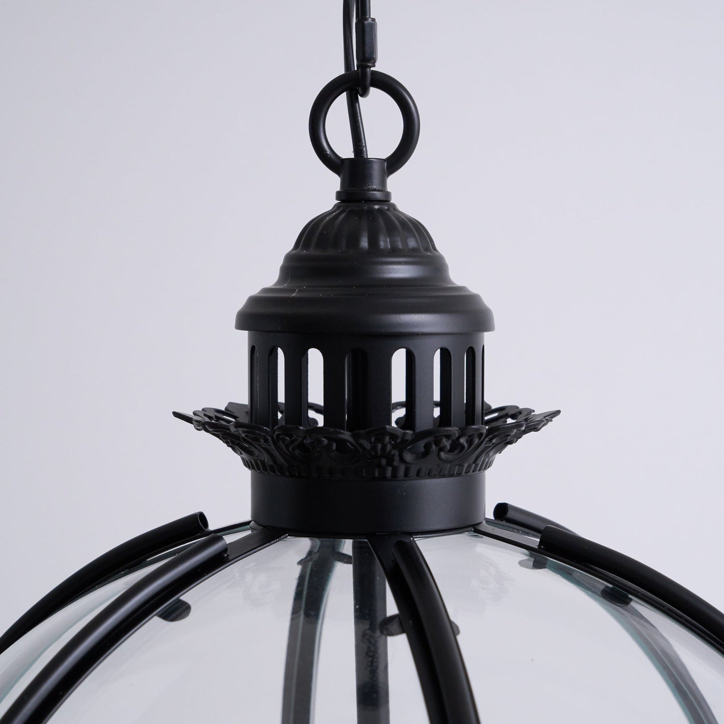 Vintage Glazen Hanglamp Industriële Globe Hangarmatuur