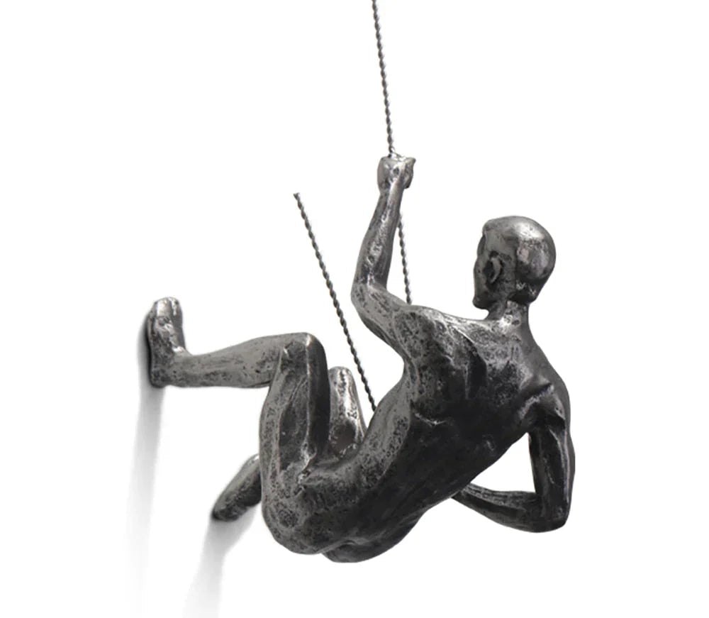 Bergklimmer wandsculptuur – PeakFigures