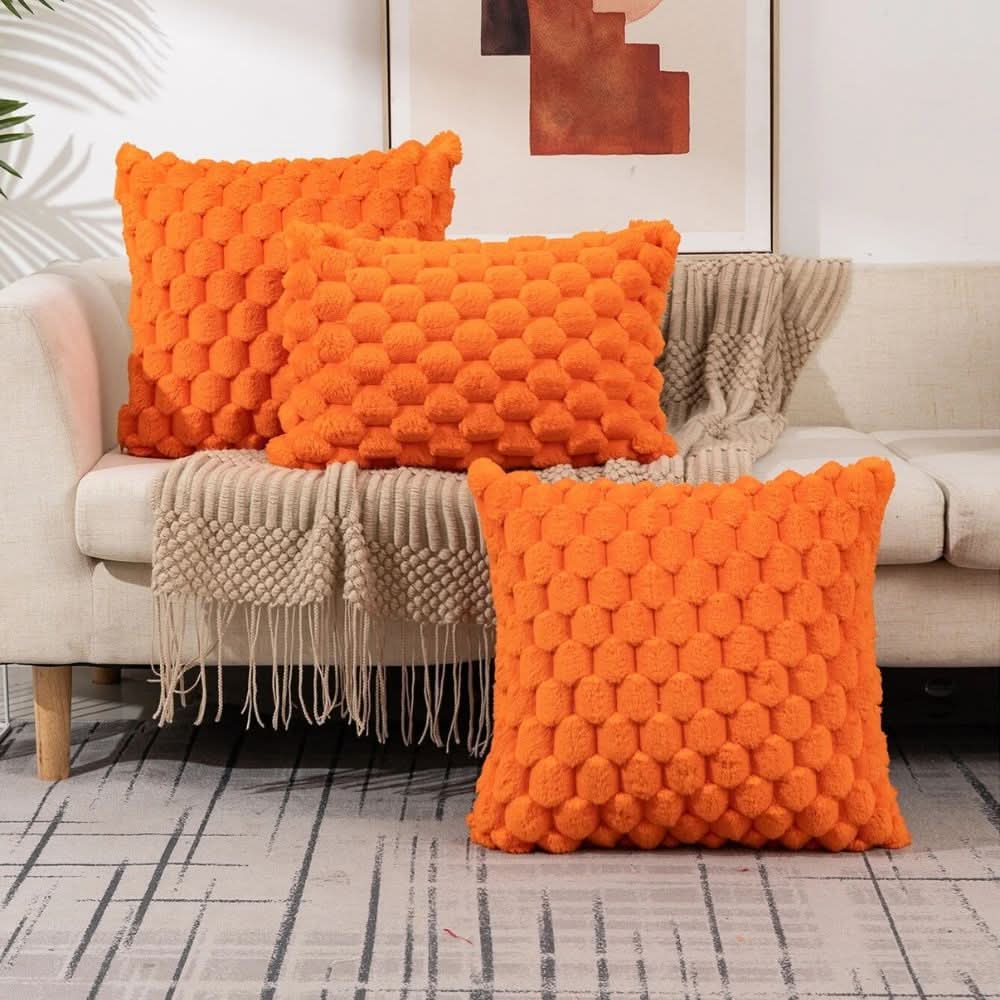 PLUMELLÉ – Kussenhoes Van Katoenmengsel Met Fluffy 3D-Haptiek