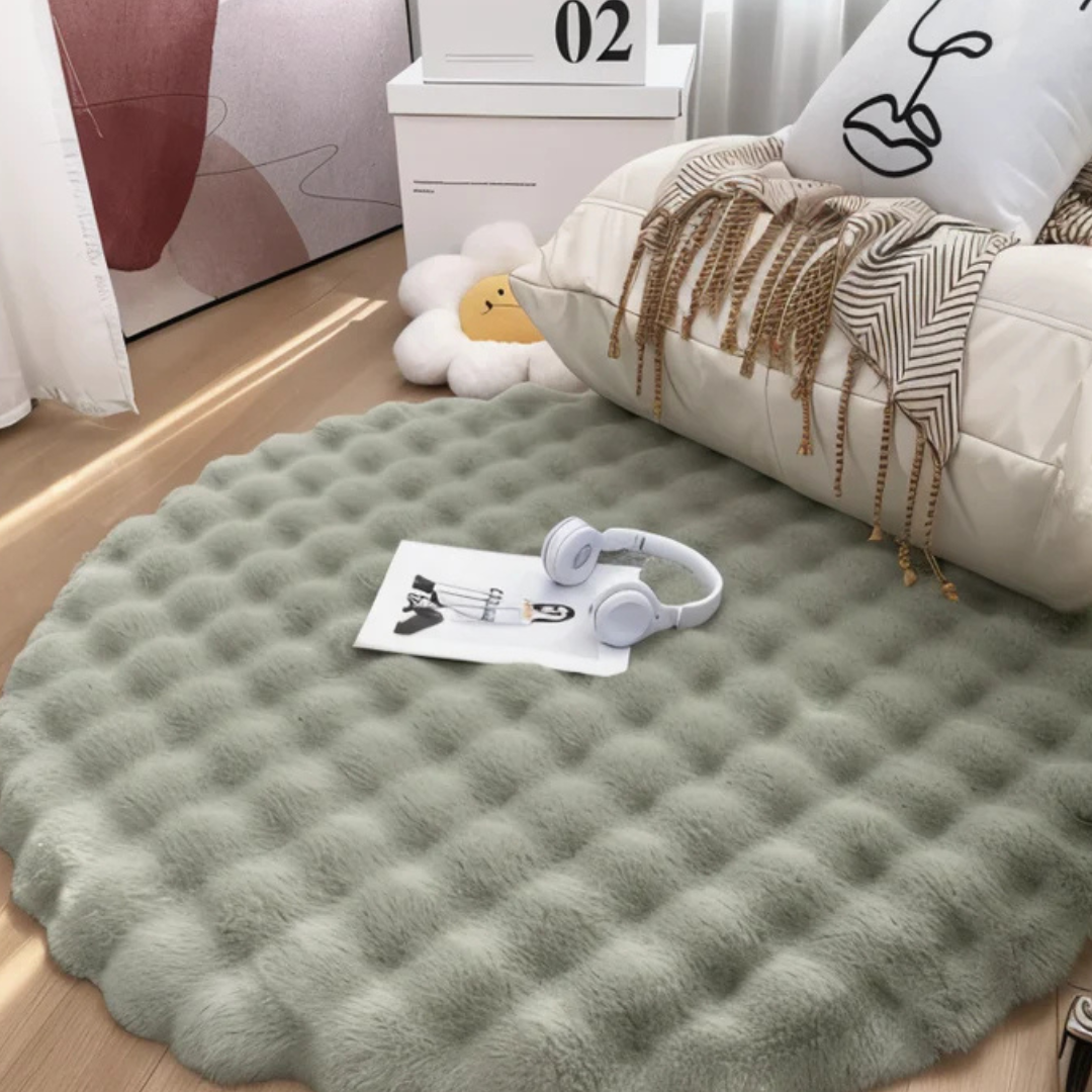 Cush - Rond Vloerkleed 90x90 Fleece