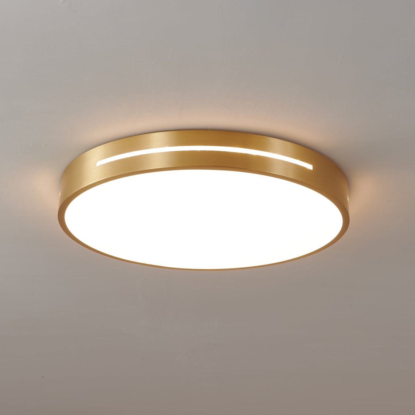 Eurcarara Plafondlamp Messing Modern Minimalistisch