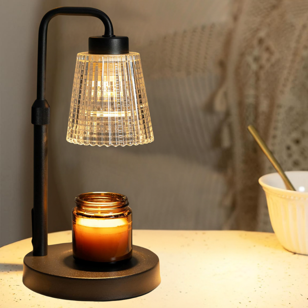 Elektrische Kaarsverwarmlamp met Timer – Dimbaar en Decoratief